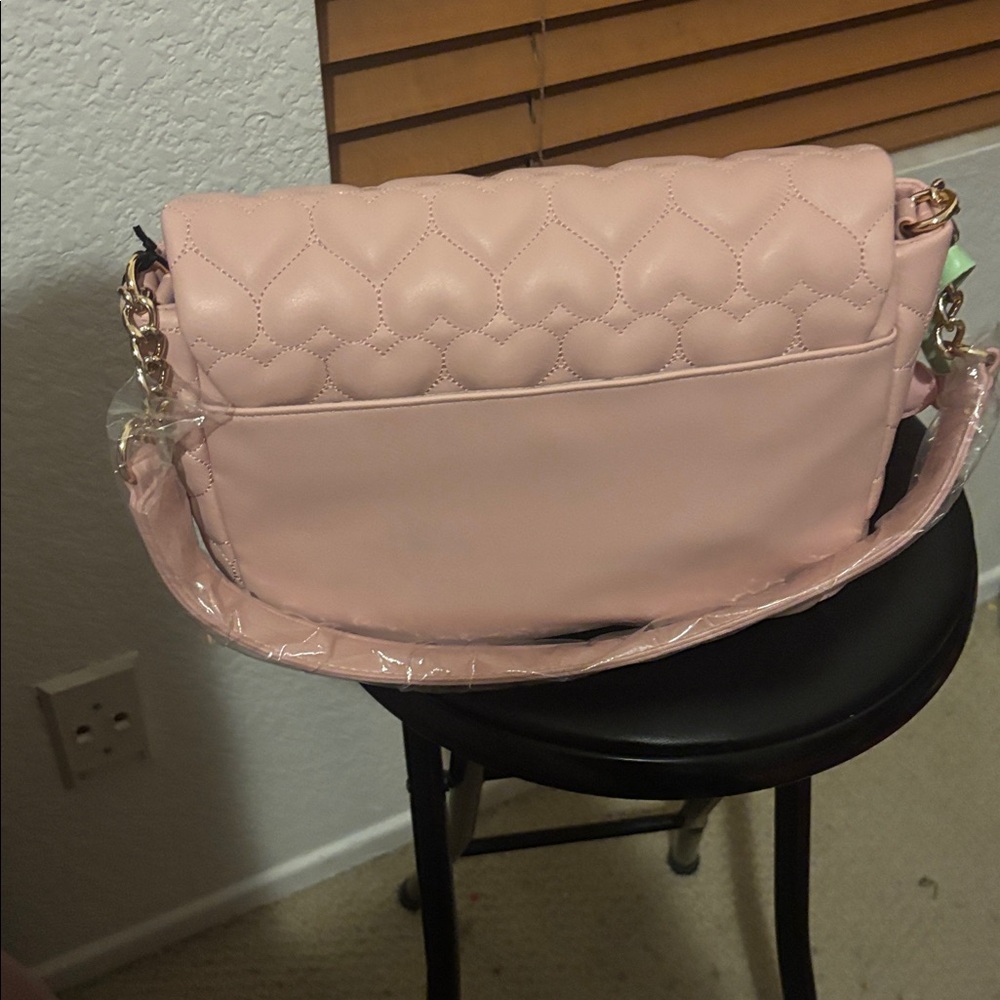 Juicy Couture Pink Quilted Crossbody Bag - Picture 3 of 5